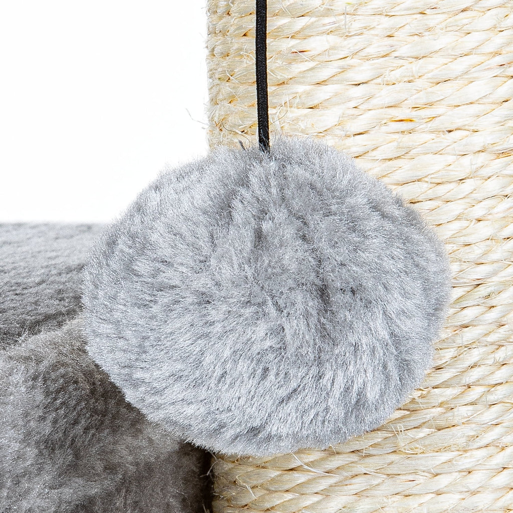 29" Indoor Cats Tower with Sisal Scratching Posts, Plush Perch, Cat Bed Furniture