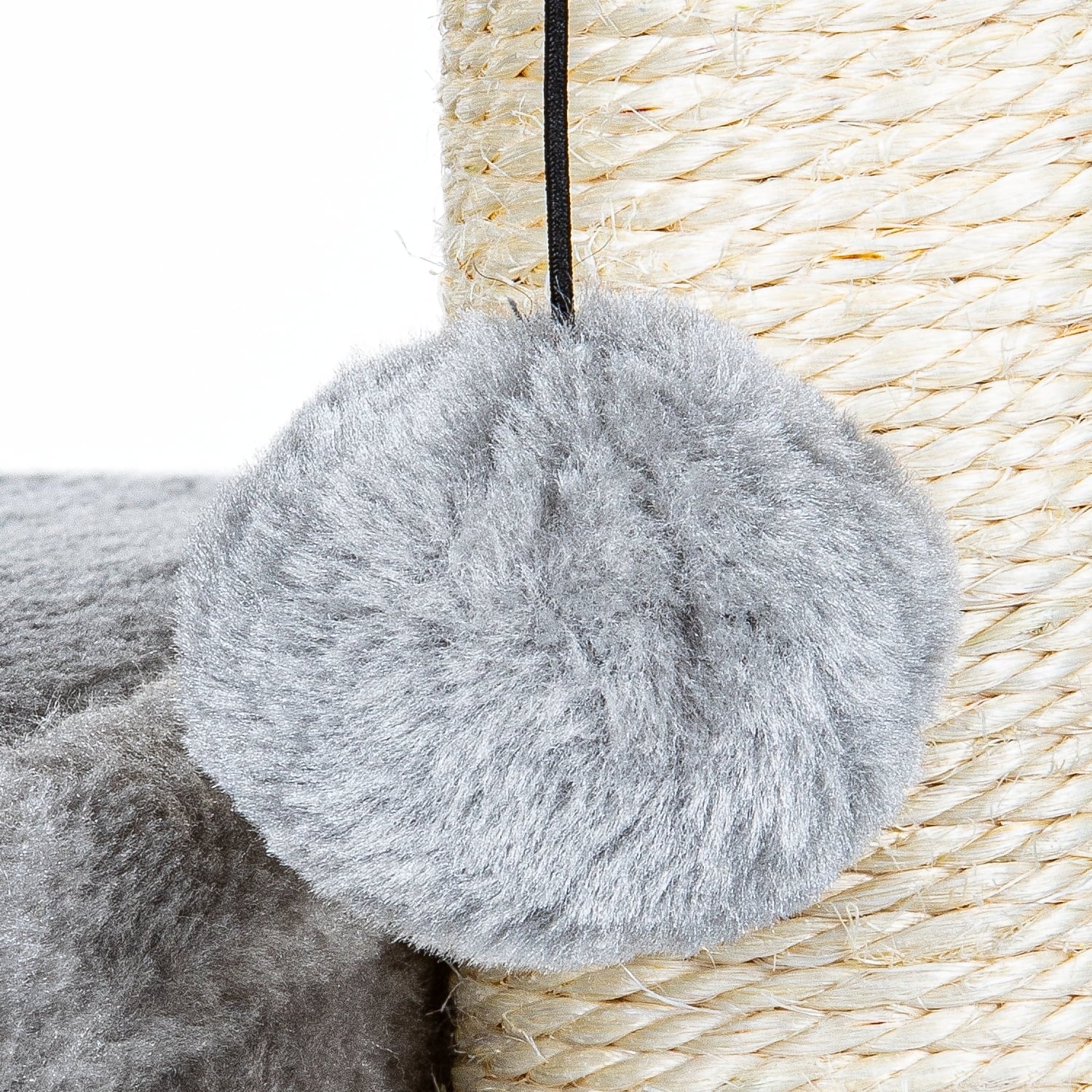 29" Indoor Cats Tower with Sisal Scratching Posts, Plush Perch, Cat Bed Furniture