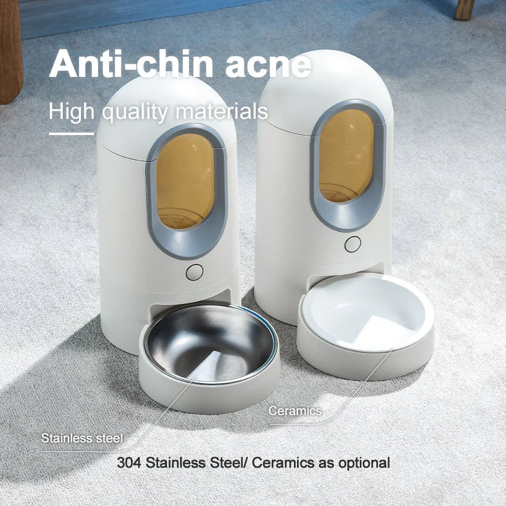 Automatic Cat Feeder Timed Cat Food Dispenser Wifi with APP Control 